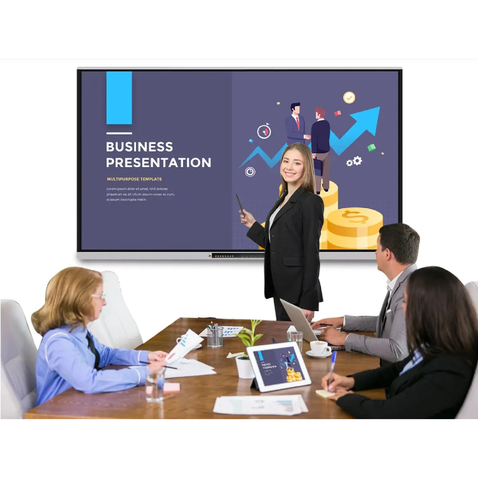 Интерактивная панель 65"LED Interactive