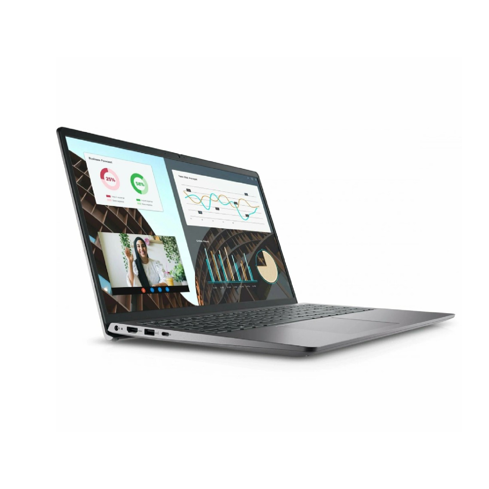 Ноутбук DELL Vostro 3530 i3-1305U 1.6-4.5GHz,16GB,SSD 512GB,15.6 FHD IPS 120Hz,RUS,BLACK