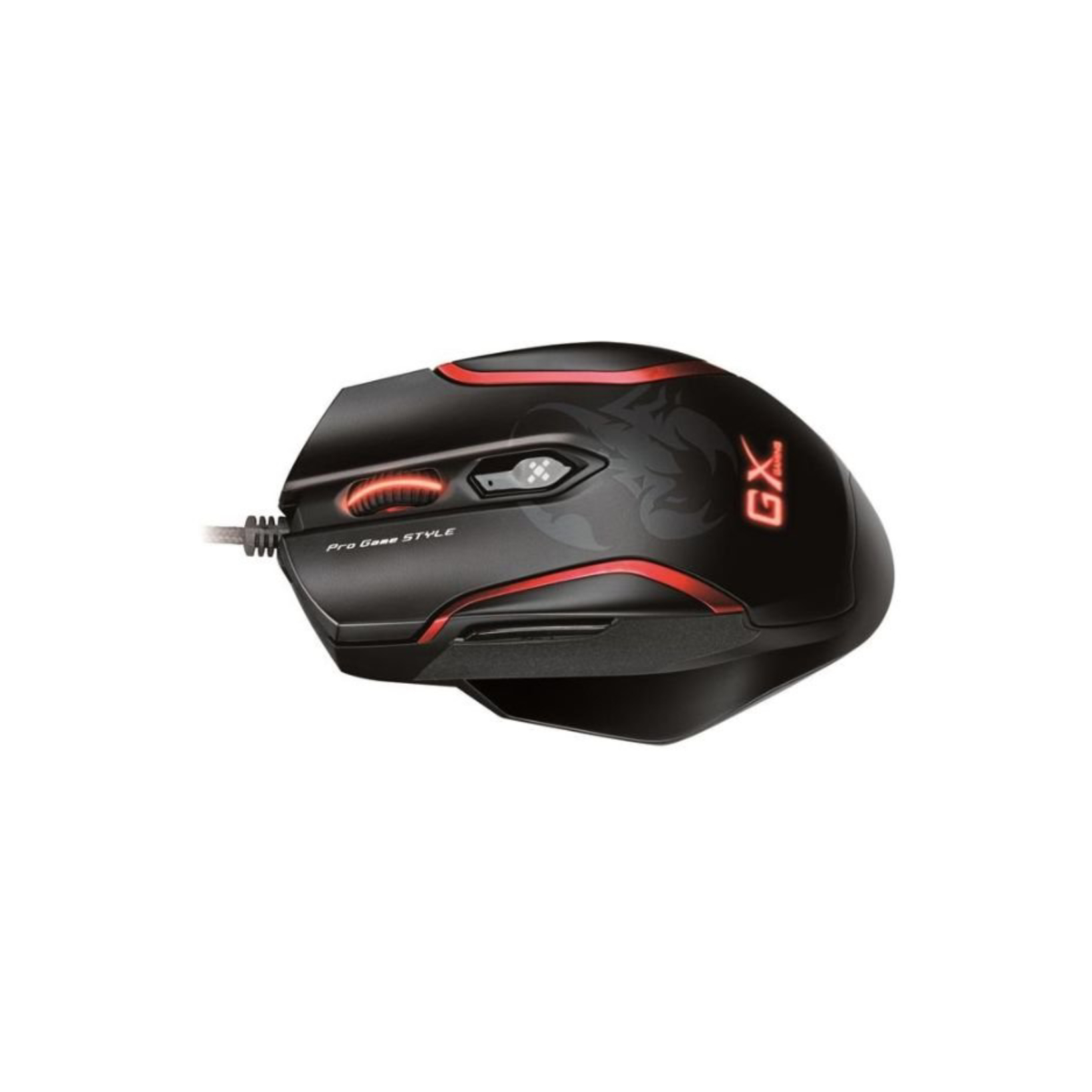 Мышка Genius  Maurus 5-Button,15 Macros, 450~3500 dpi, Weight-in, memory, For FPS_RTS game USB
