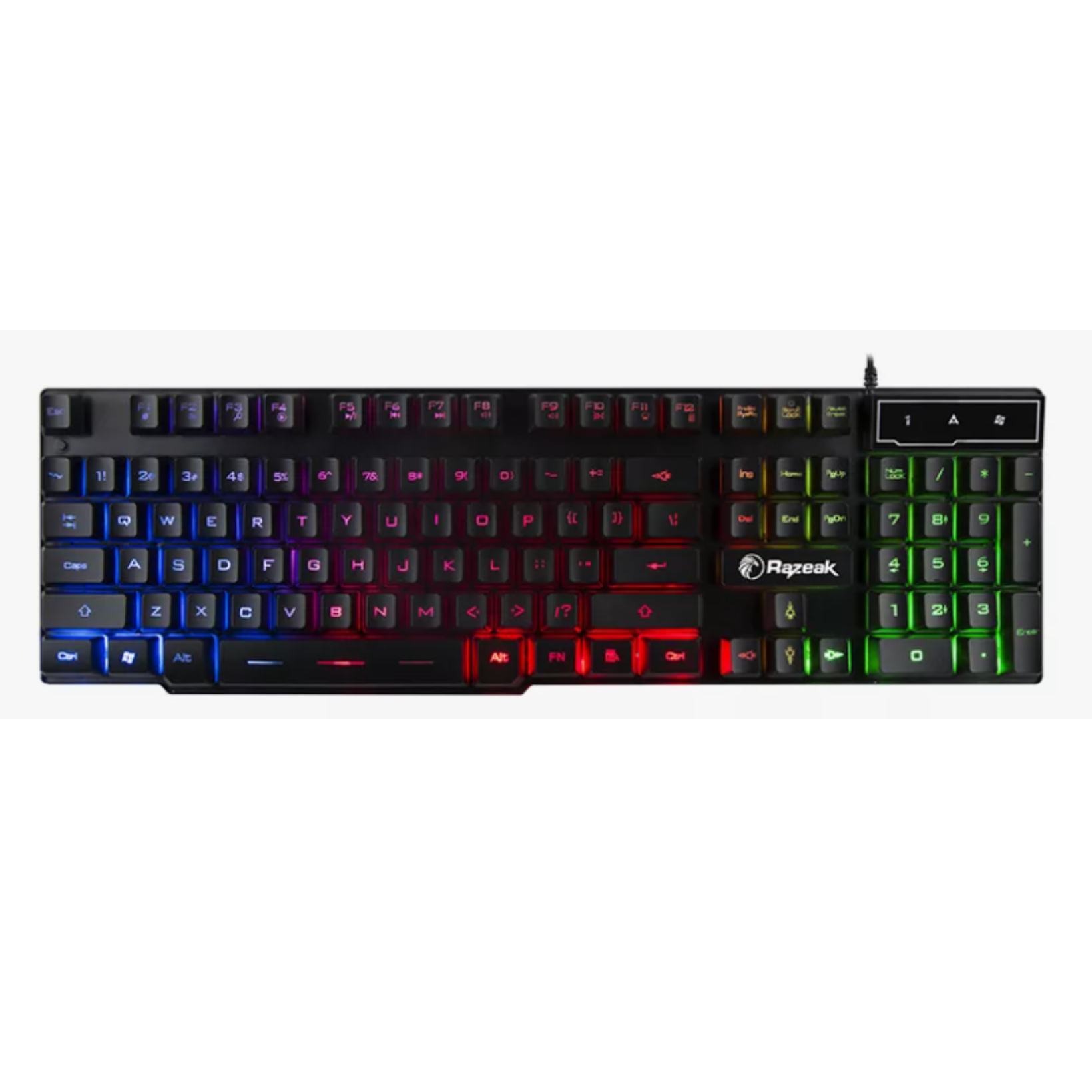 Клавиатура Keyboard Winstar Razeak RK-8778 GAMING COLOR LED RUS USB