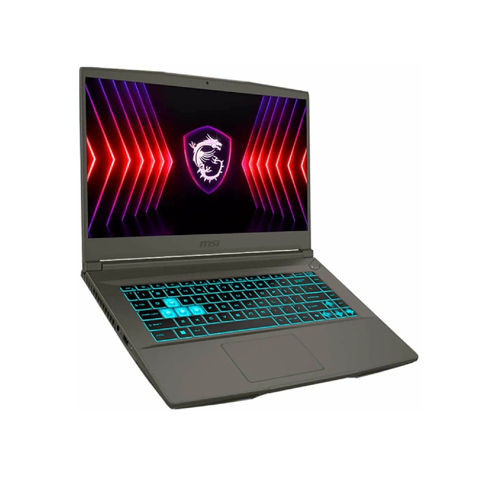 Ноутбук MSI Thin 15 i5-12450H 2.0-4.4GHz,16GB,SSD 512GB,15.6 FHD 144Hz IPS,RTX2050 4GB, DOS,COSMOS GRAY