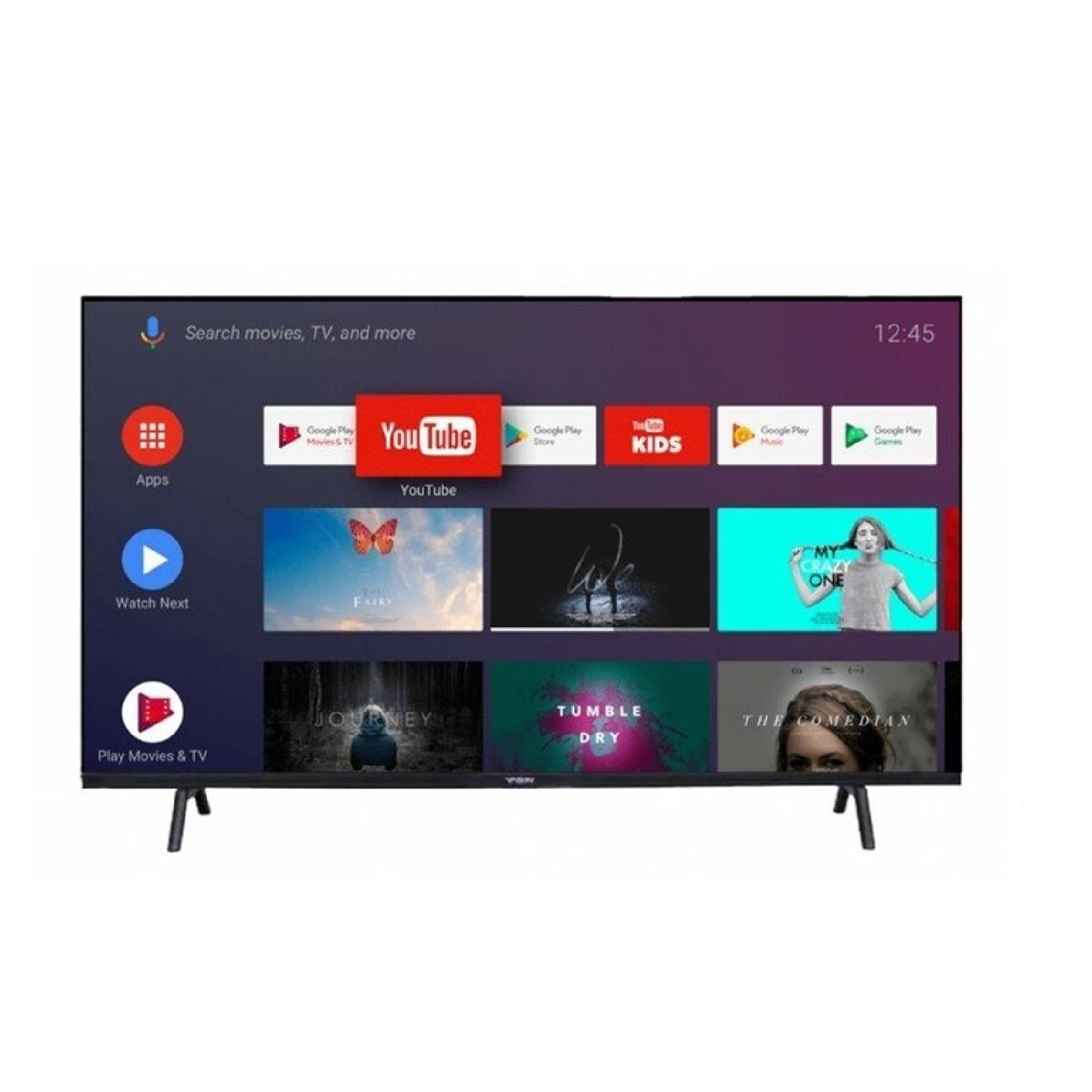 Телевизор YASIN LED TV 43G11 43_ FHD 1920x1080, Android 3GB 450 cd_m2  1000000_1 6ms 178_178 DVB-T2_C_S2 WiFi